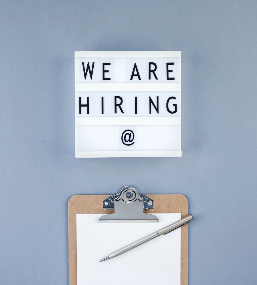 We are hiring